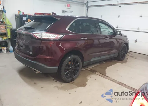 2017 Ford Edge Titanium from USA, damaged, VIN 2FMPK4K94HBC46776